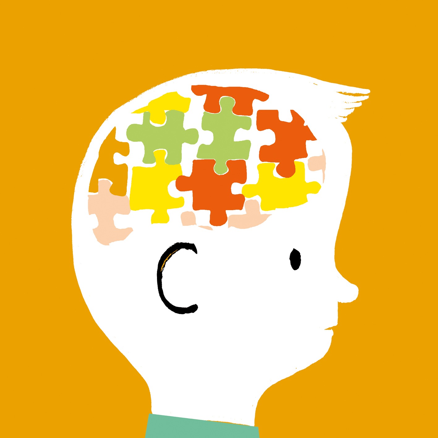 Ilustración de personas con diferentes tipos de discapacidad